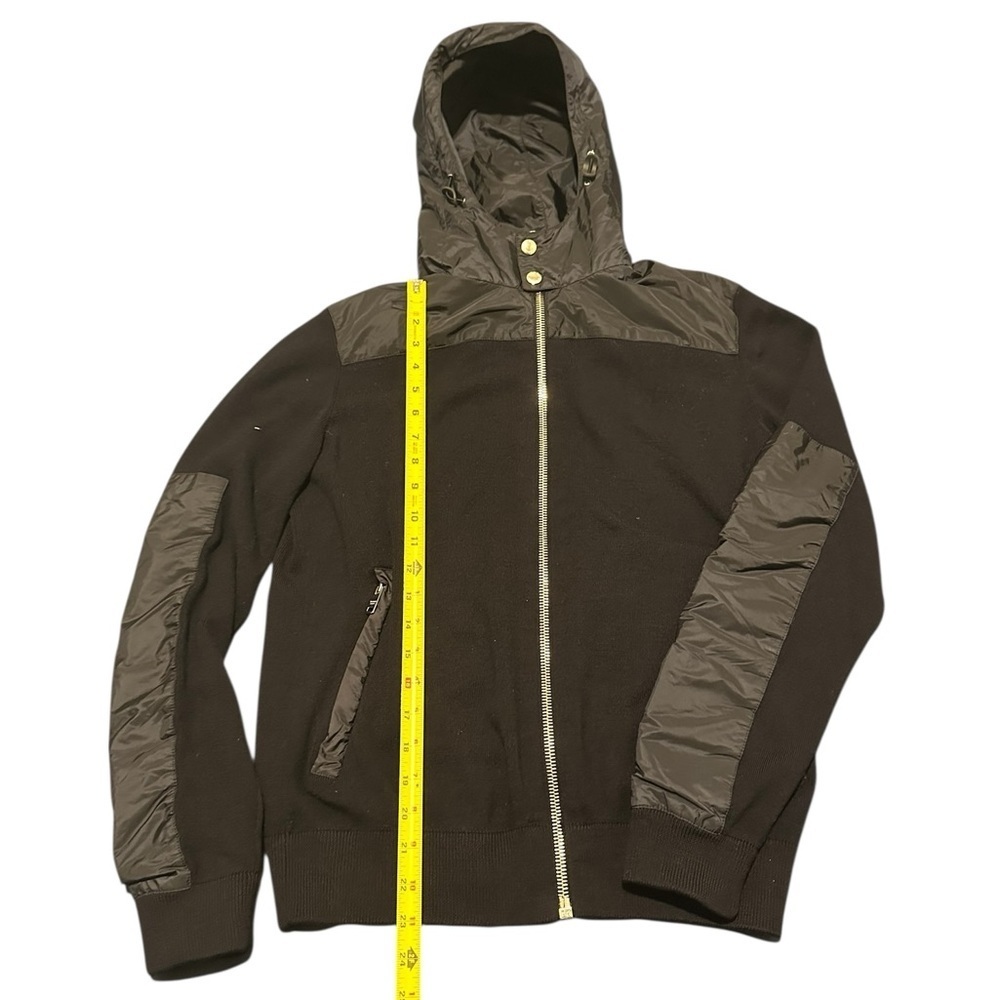 Prada Black men Hooded Windbreaker size L, gently used, pre-owned. - Picture 3 of 12